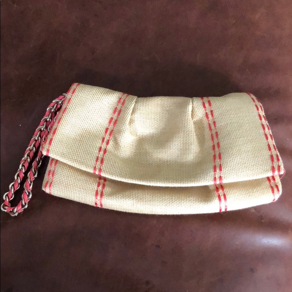 Henri Bendel cloth wristlet
